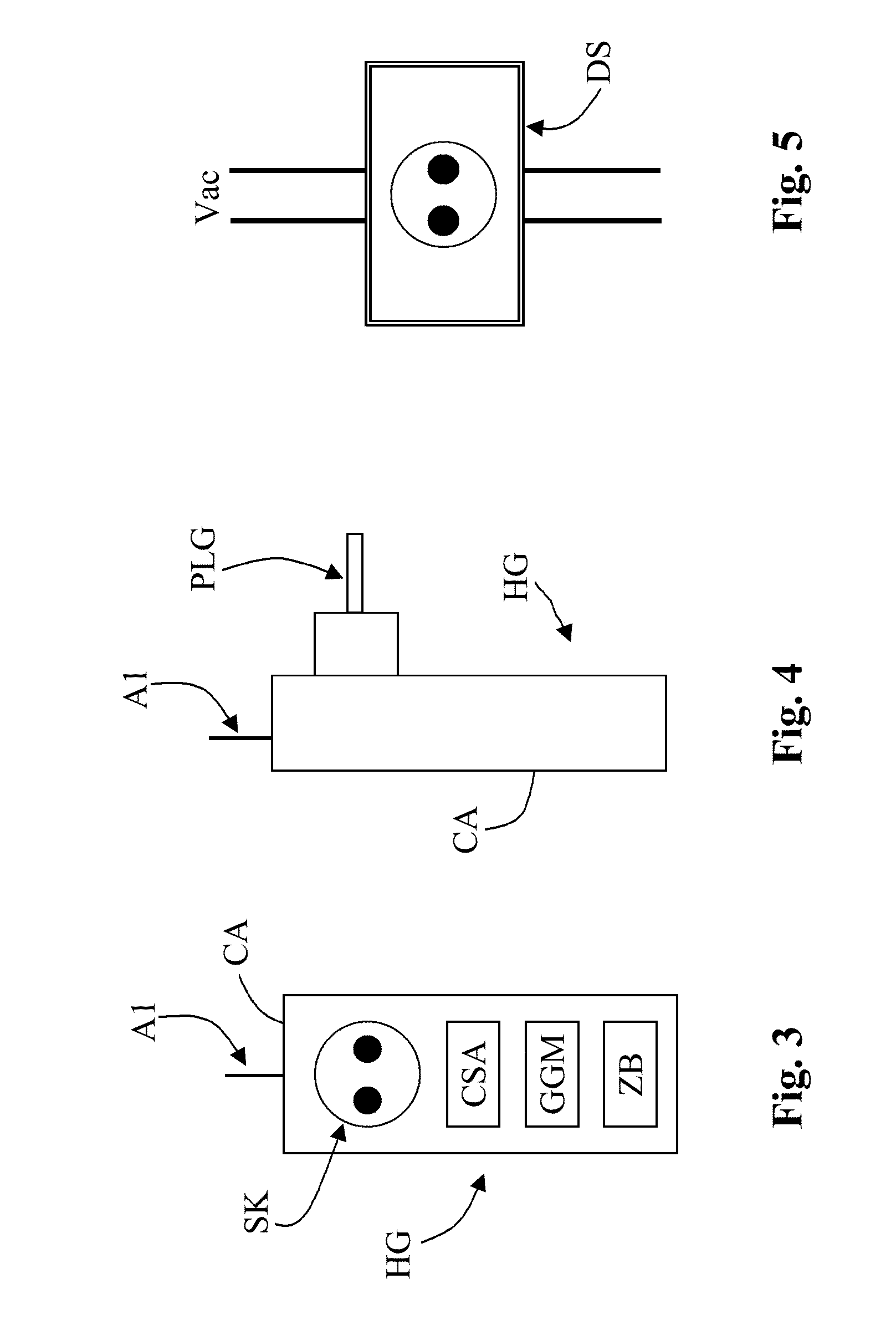Communication device for household electric appliances and monitoring system using said device