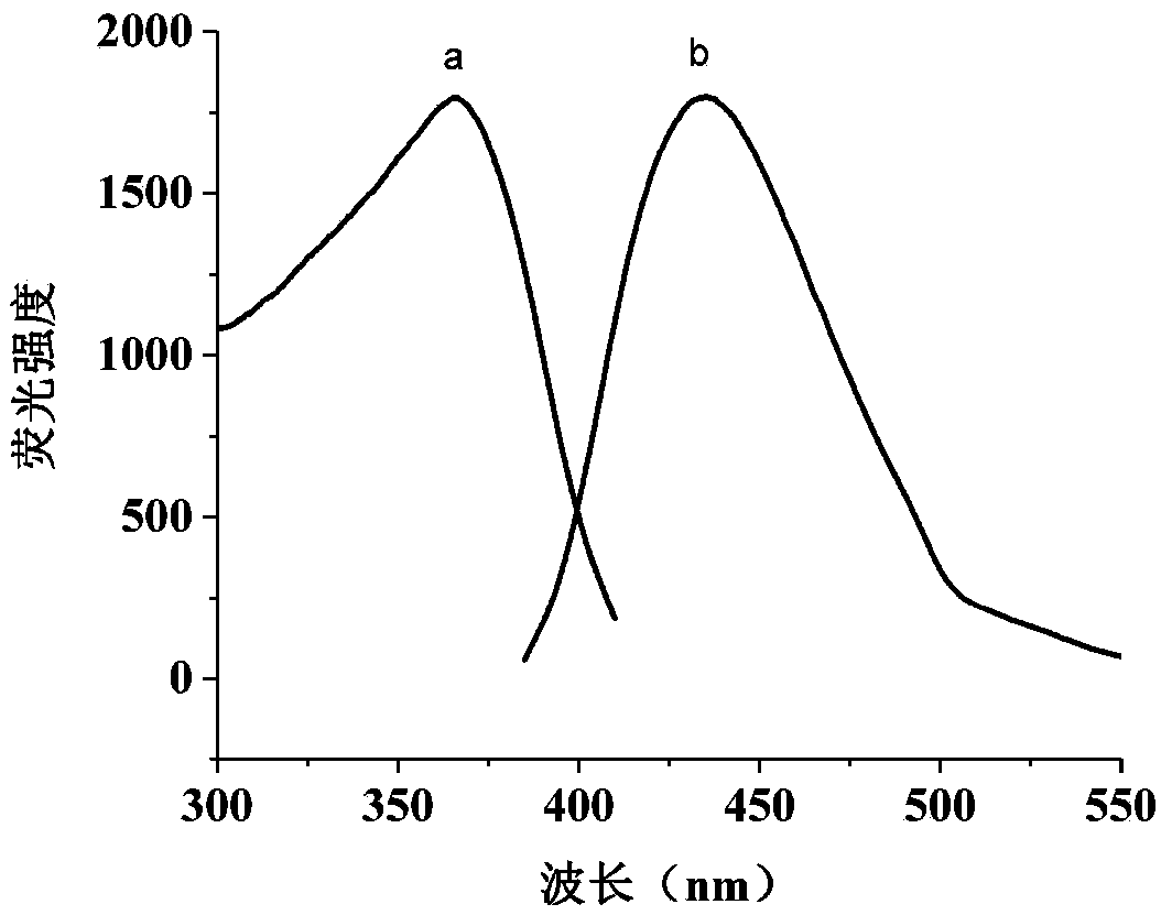 Preparation method and application of aggregation induced luminescence-molecular imprinting fluorescence sensor for detecting rhodamine B