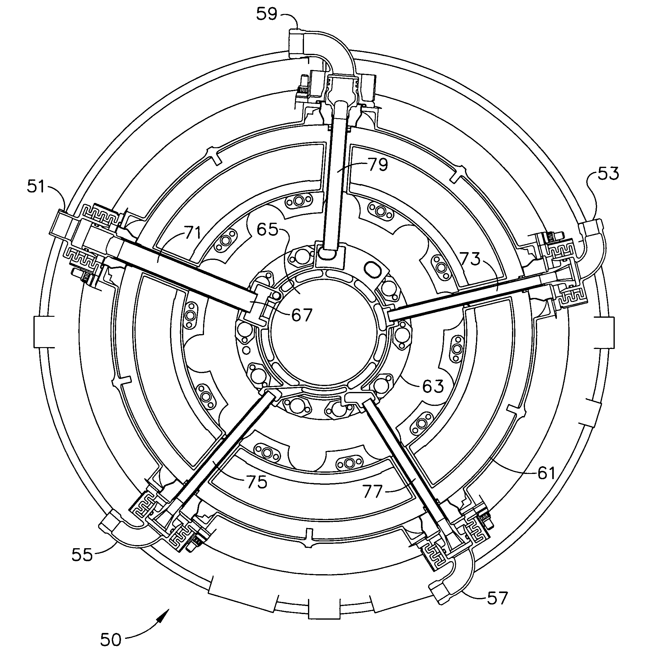 Apparatus and method for bearing lubrication in turbine engines