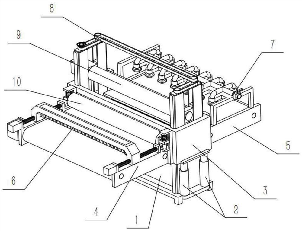 Automatic iron sheet indenting machine