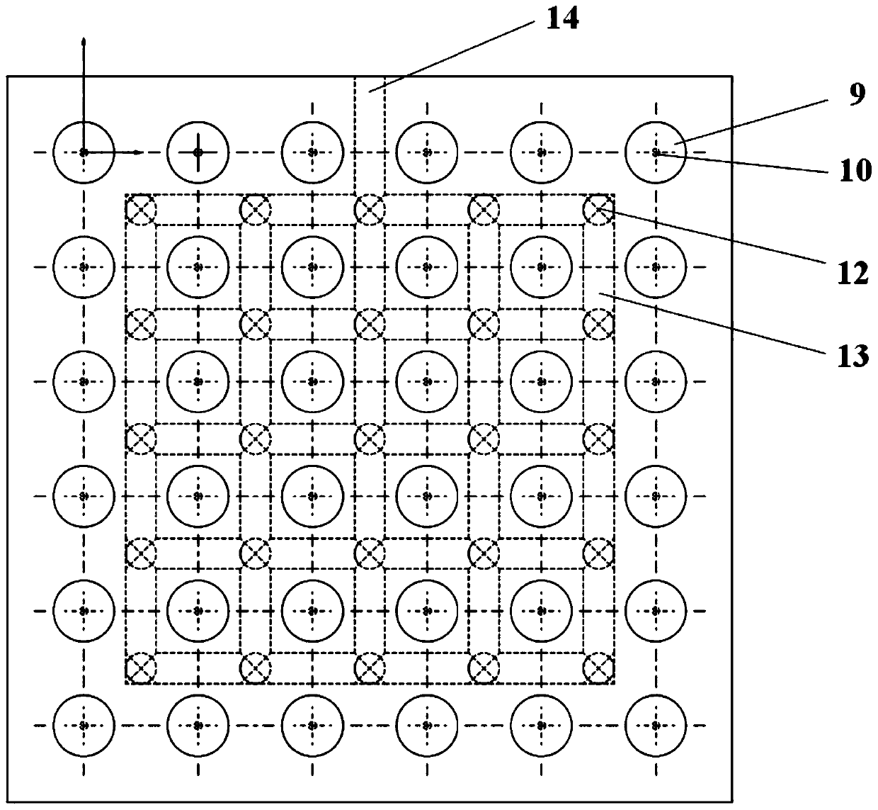 Material separation heat balance direct methanol fuel cell and working method thereof