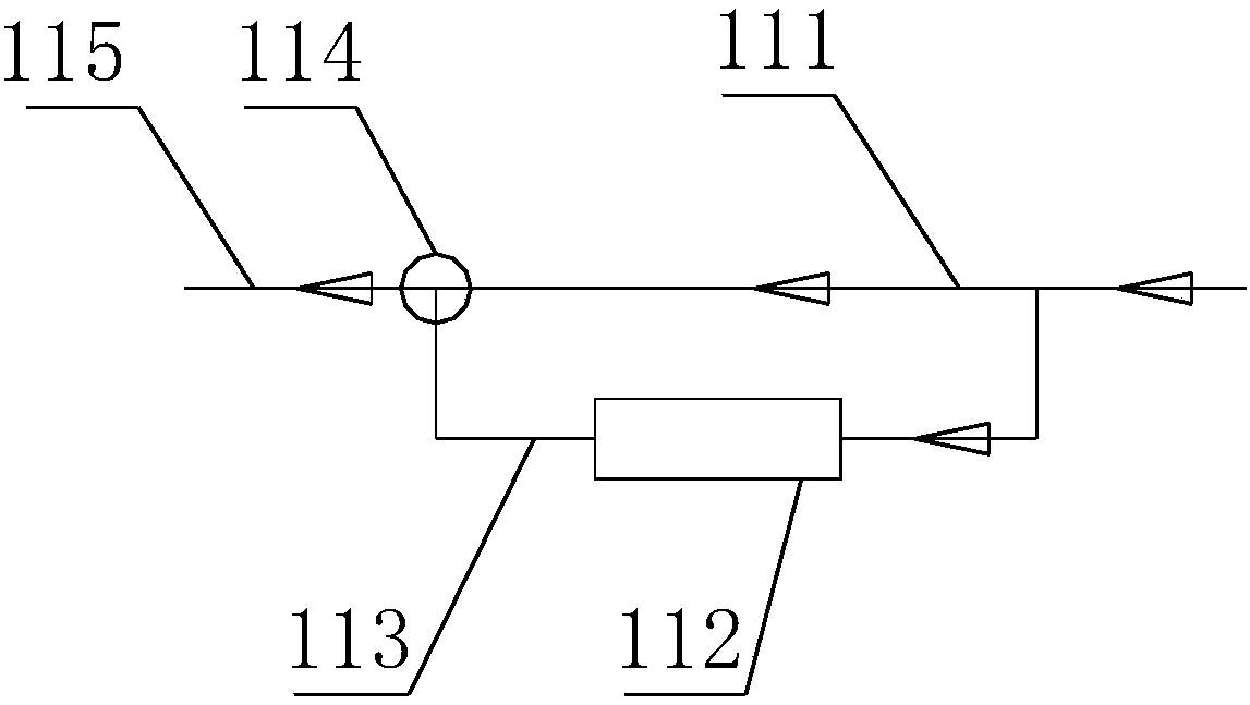 Steel quenching filter device for continuous-annealing battery and process method