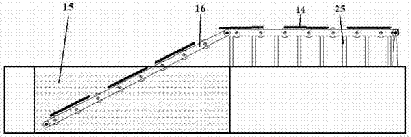 Aluminium alloy bumper bar section bar bending forming method and device for automobile