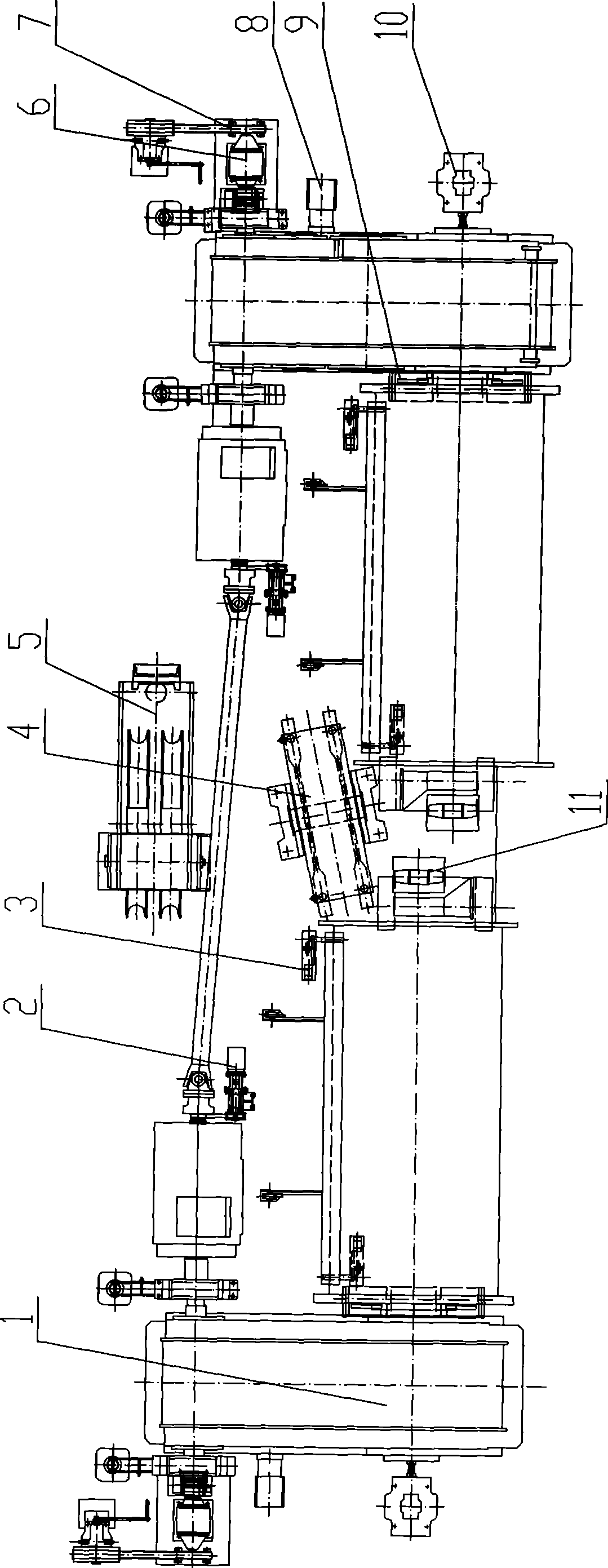 Hoisting mechanism for crane