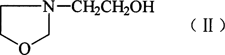 Preparation of N, N-di(2-ethoxyl) aminomethyl diethyl phosphoric acid