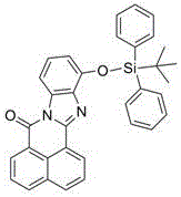 Preparation method and application of benzimidazobenzisoquinolinone silyl ether