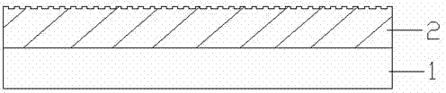 Discoloring fabric with good water resistance and air permeability