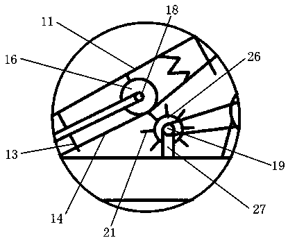 A device and method for recovering residual film in farmland