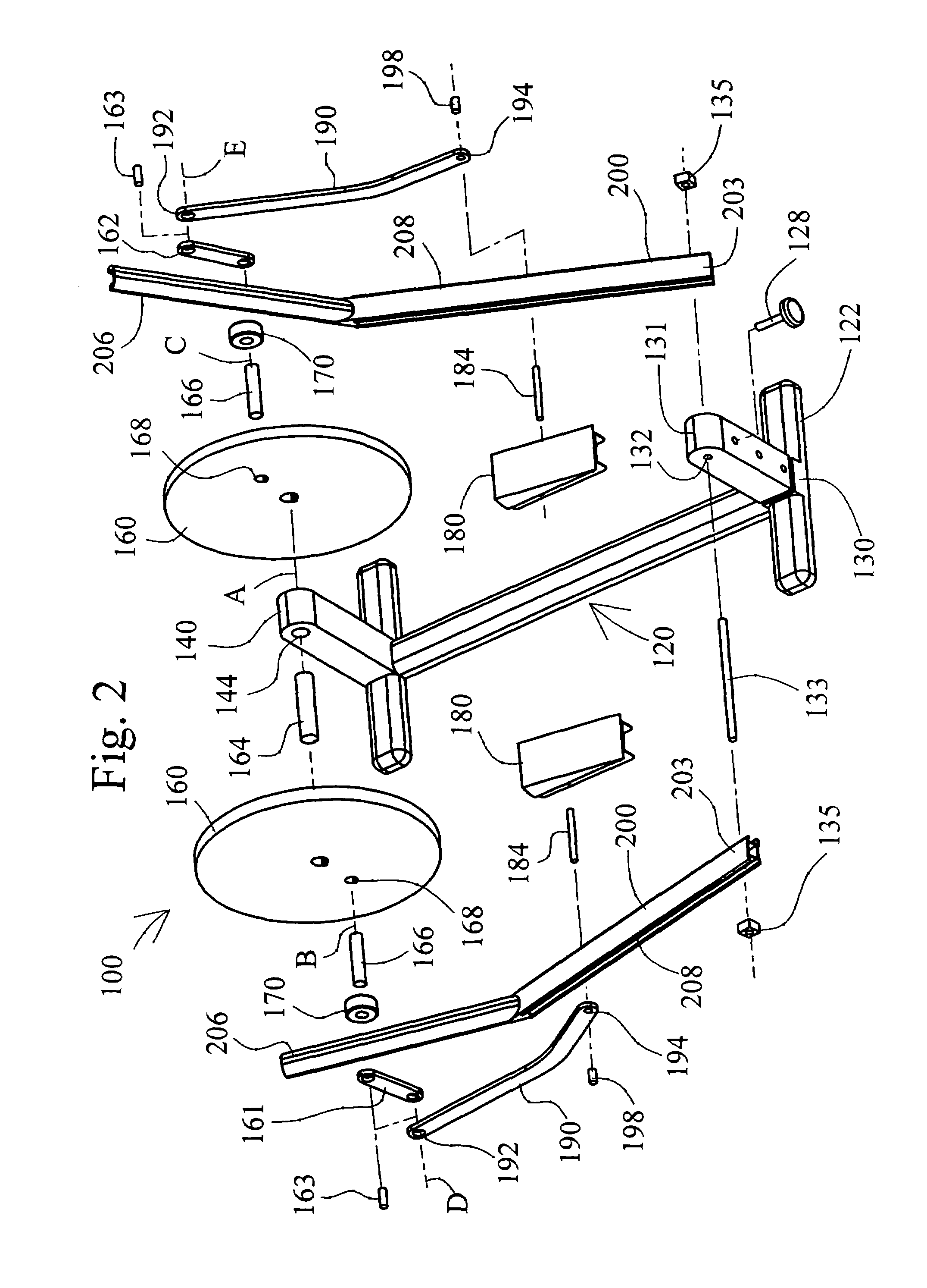 Elliptical exercise methods and apparatus