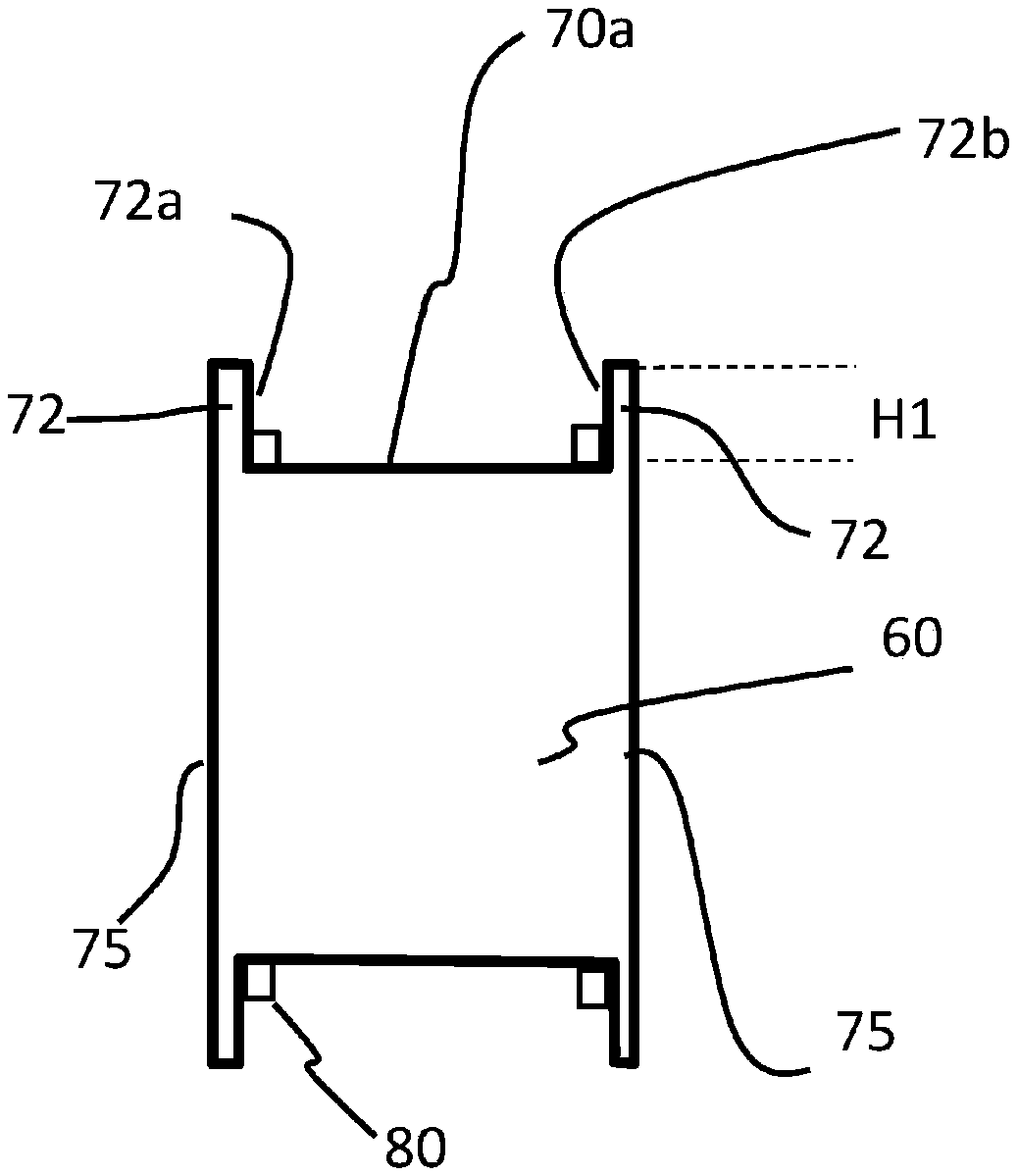 Pole piece cooling clearance for axial motors