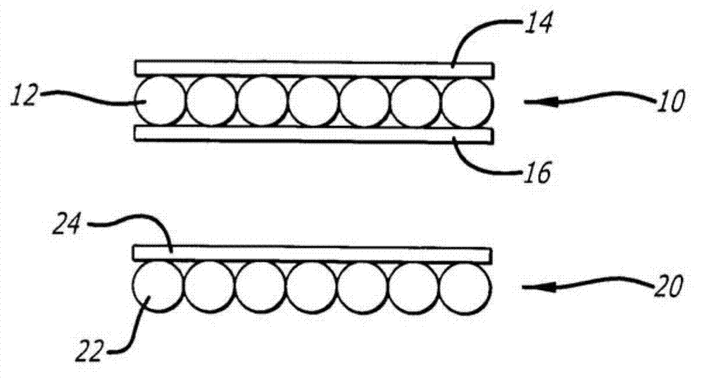 Structured thermoplastic in composite interleaves