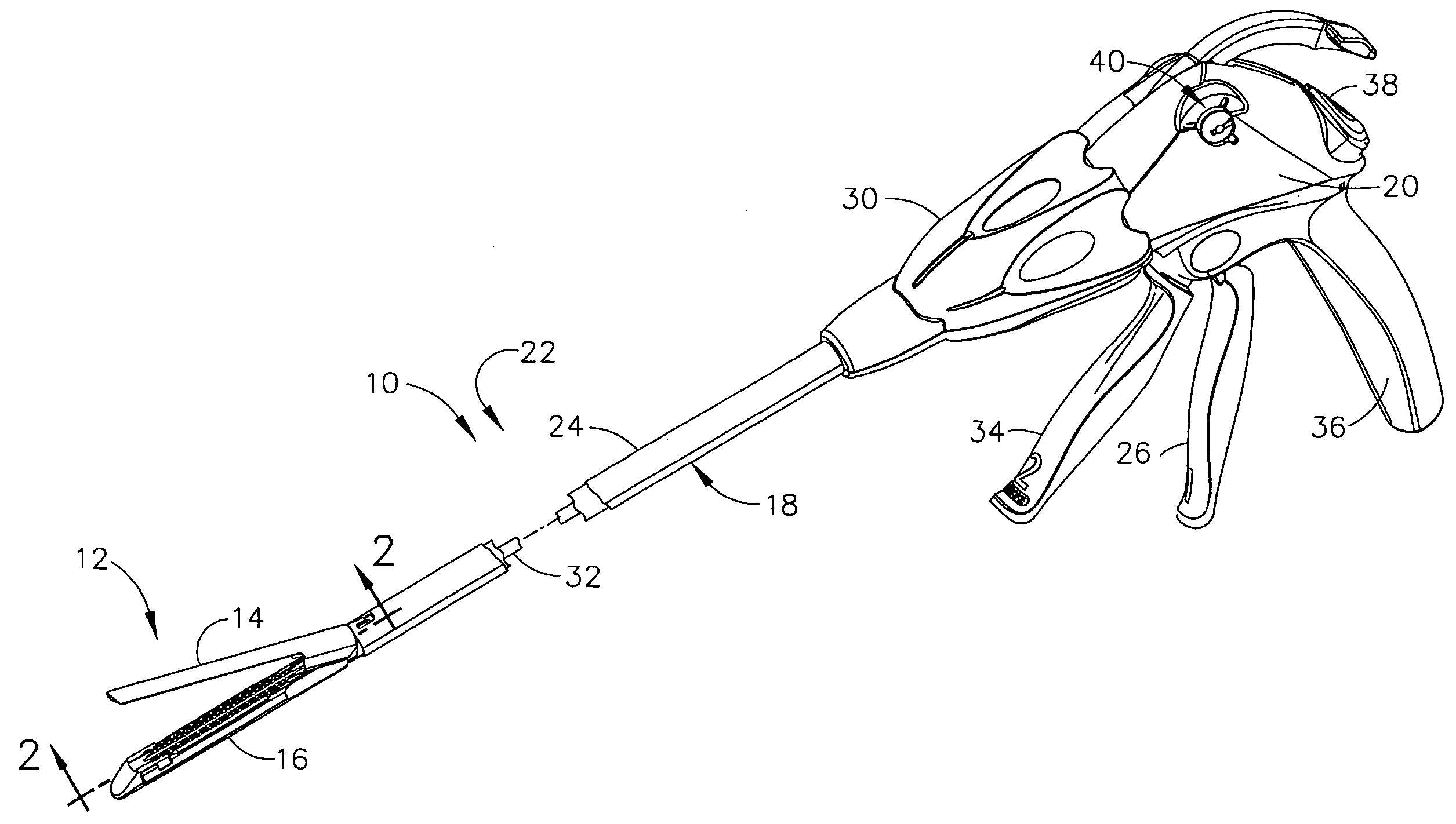 Surgical stapling and cutting instrument with side mounted retraction member
