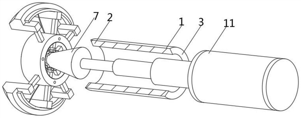 Pipe expansion tool and maintenance method for steam turbine maintenance