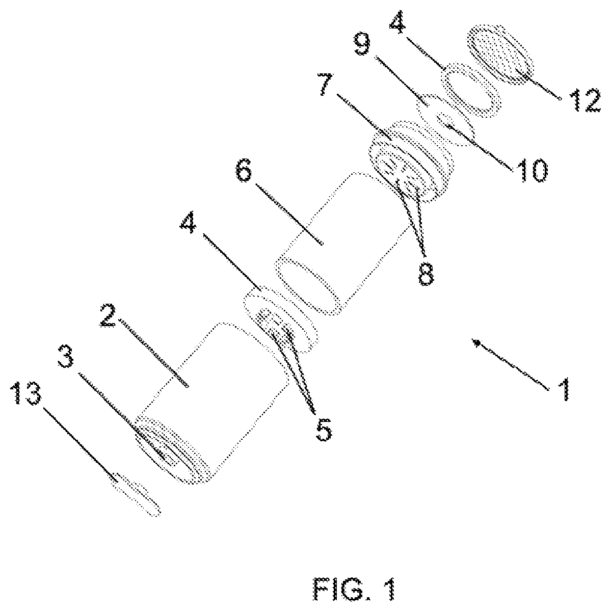 Device for treating water for household use