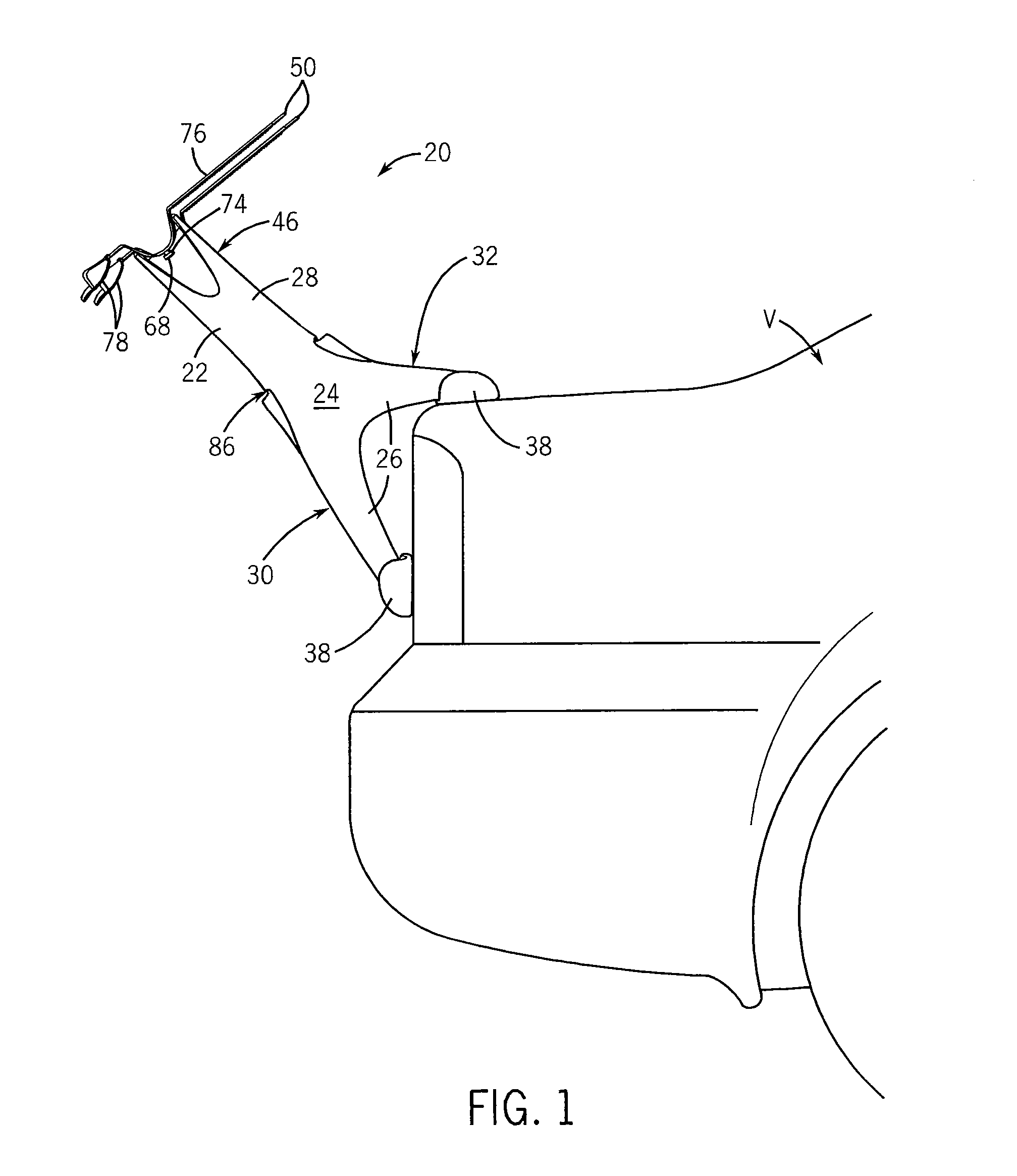 Strap-Mounted Stabilizer For A Bicycle Carrier