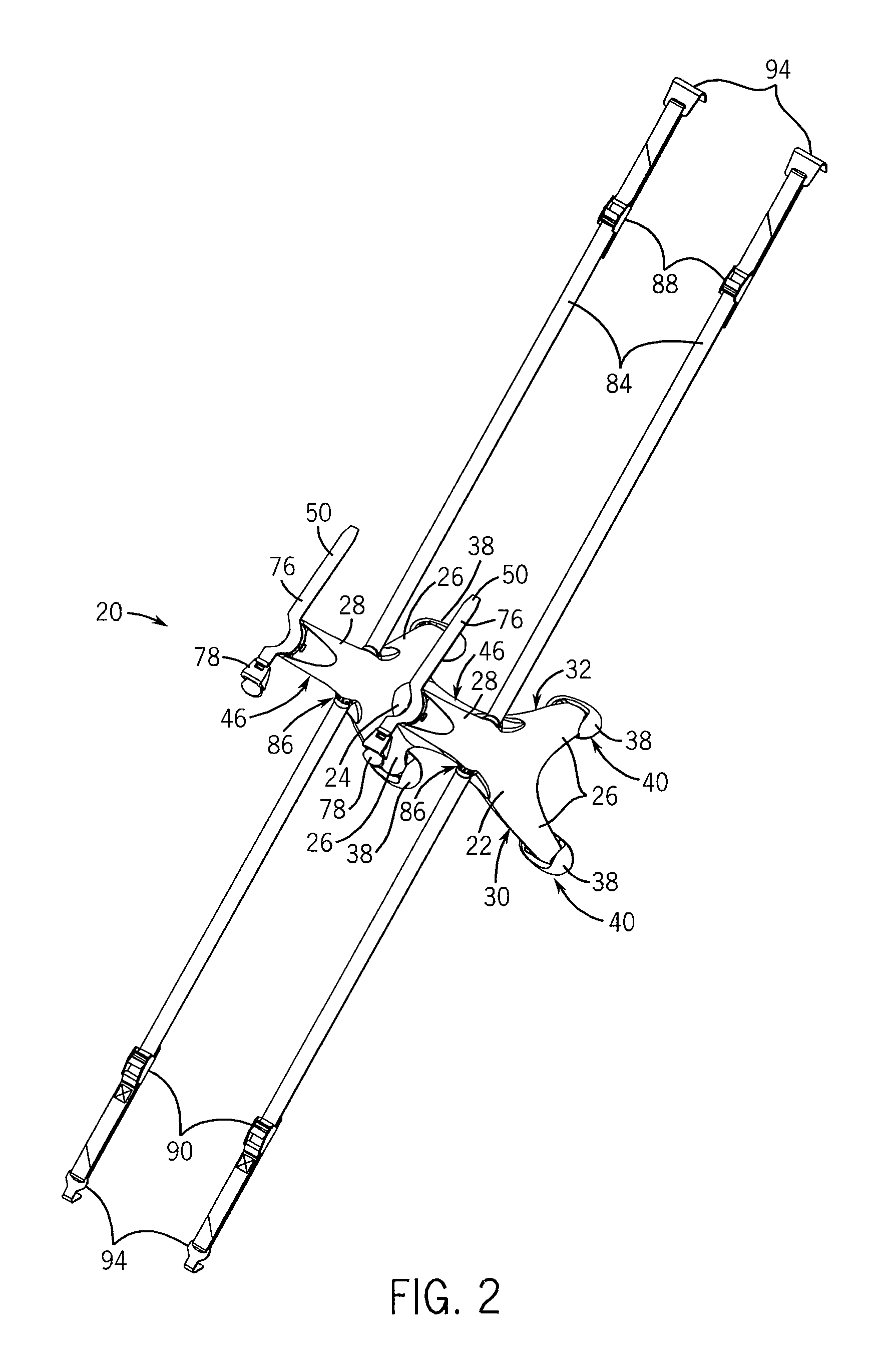 Strap-Mounted Stabilizer For A Bicycle Carrier