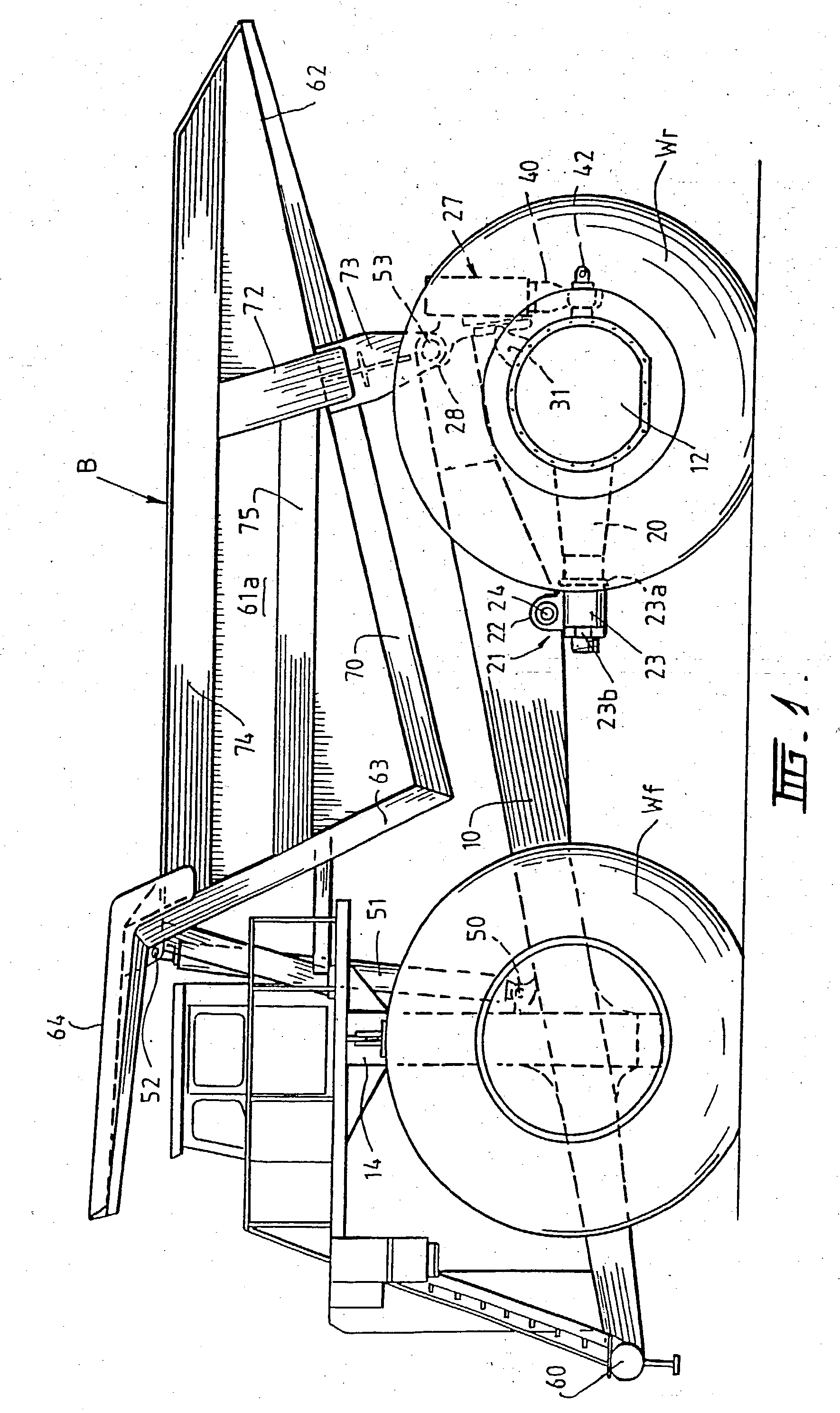 Suspension system and body for large dump trucks