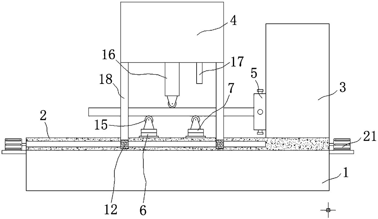 Automatic straightening machine