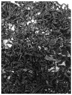 Processing method of fresh glycol type summer and autumn green tea in Jiangbei tea region