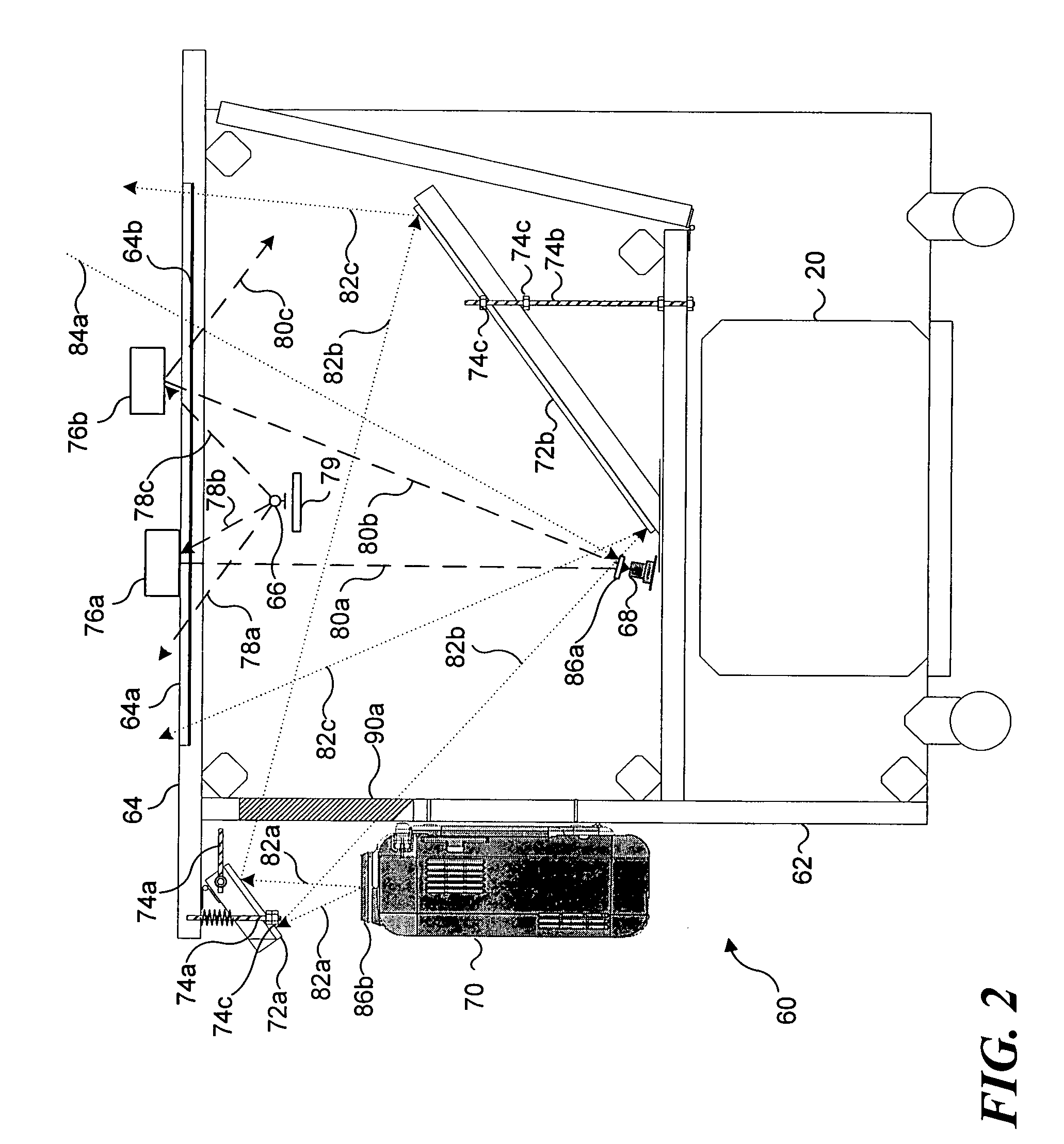 Associating application states with a physical object
