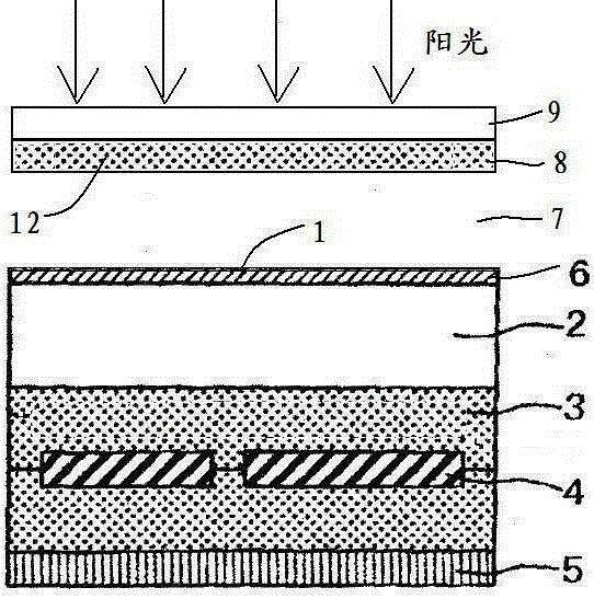 Method for increasing generating capacity of photovoltaic panel, and devices of special film and outer support film for photovoltaic panel