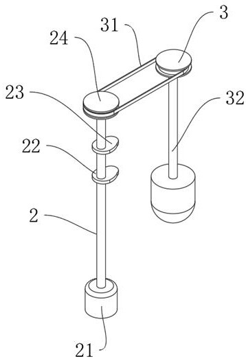 Medicine crushing device for pediatric hematological tumors