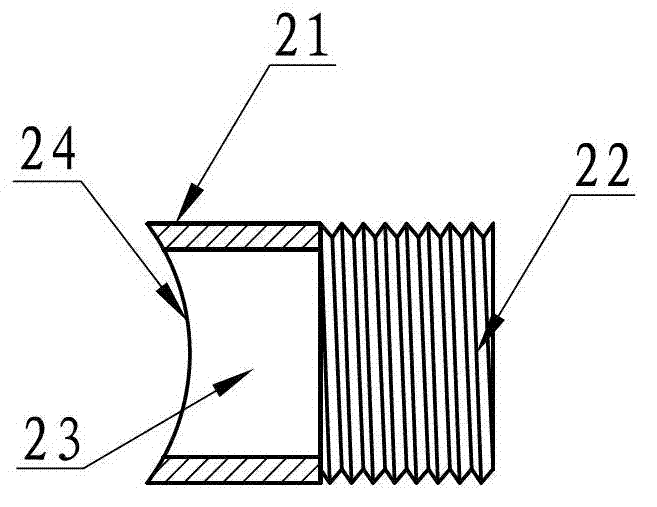 Central distribution manifold with hermetically butt-connected screwed nipples