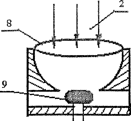 A drilling well headframe plane rocking testing device