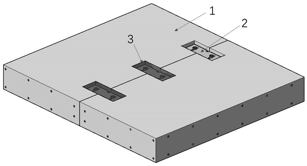 A fully precast concrete floor connecting node