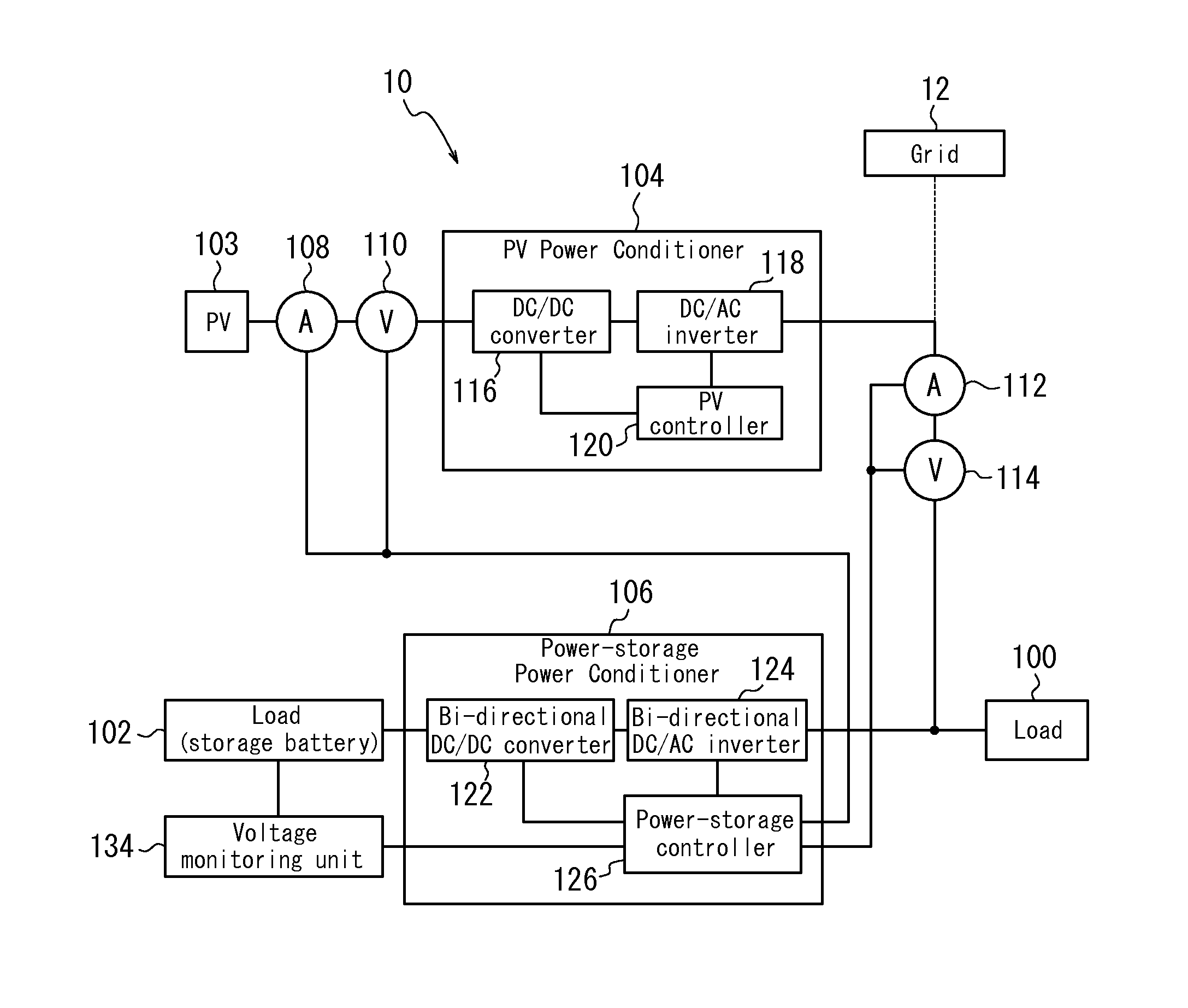 Power control system, power control apparatus and power control method