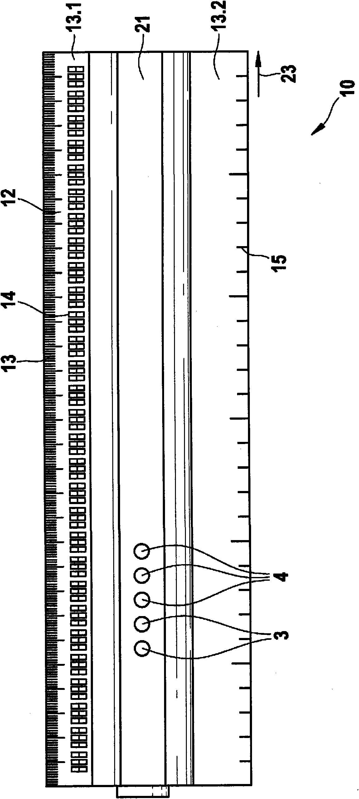Measuring device and measuring instrument and/or machine tool