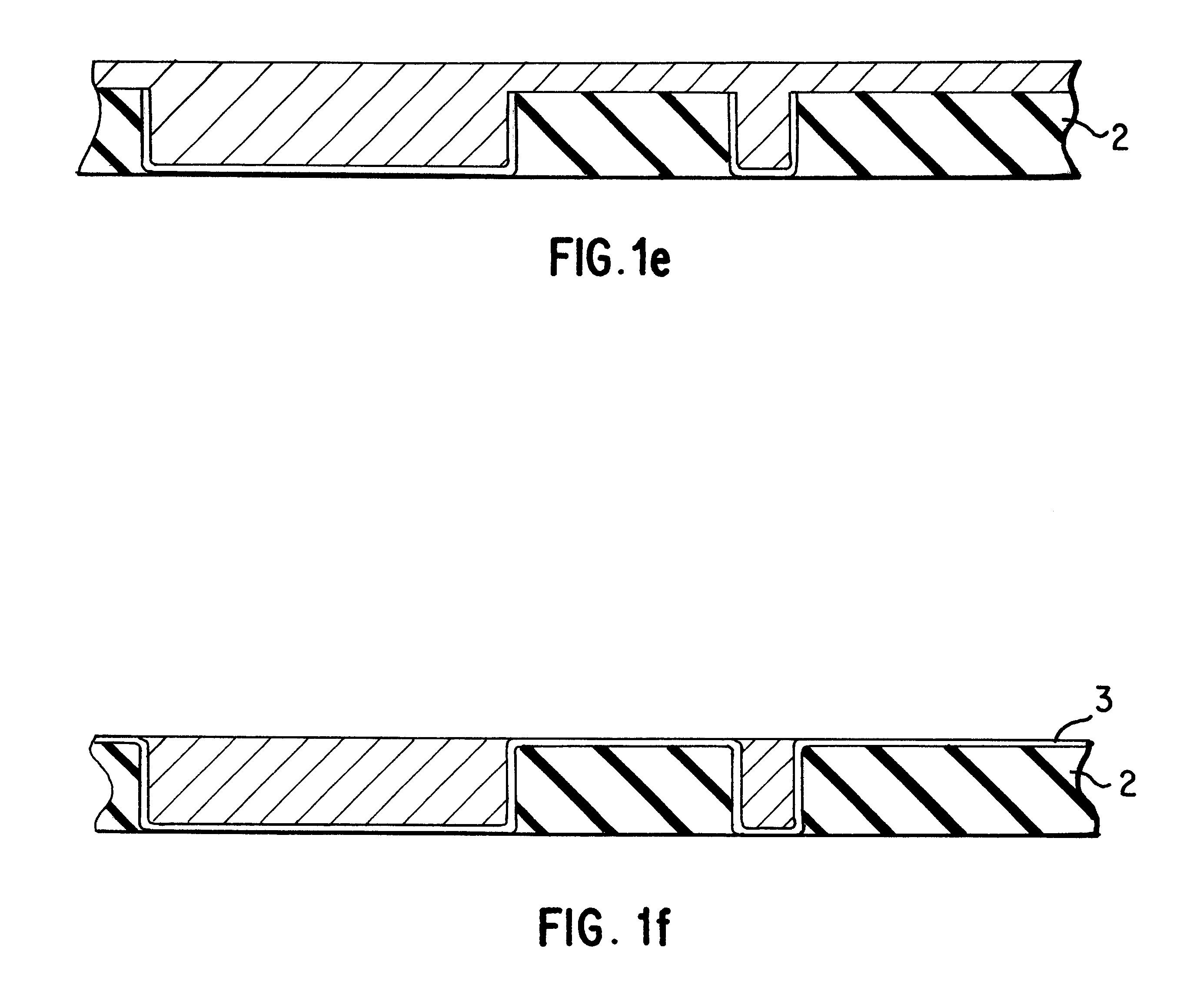 Modified plating solution for plating and planarization and process utilizing same