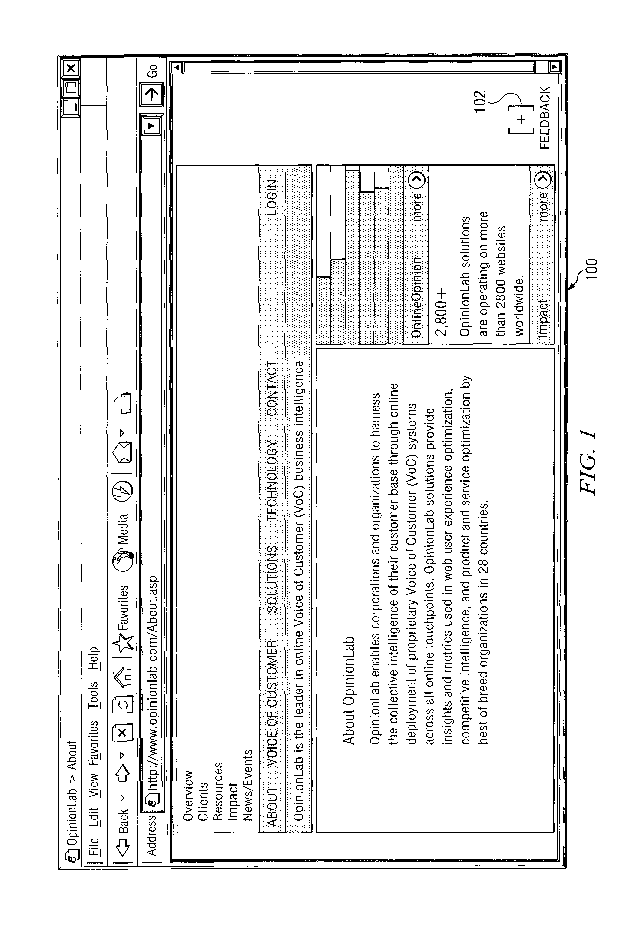 Computer-implemented system and method for measuring and reporting business intelligence based on comments collected from web page users using software associated with accessed web pages