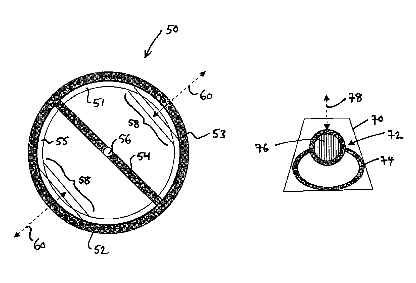 Thermally compensating balance wheel