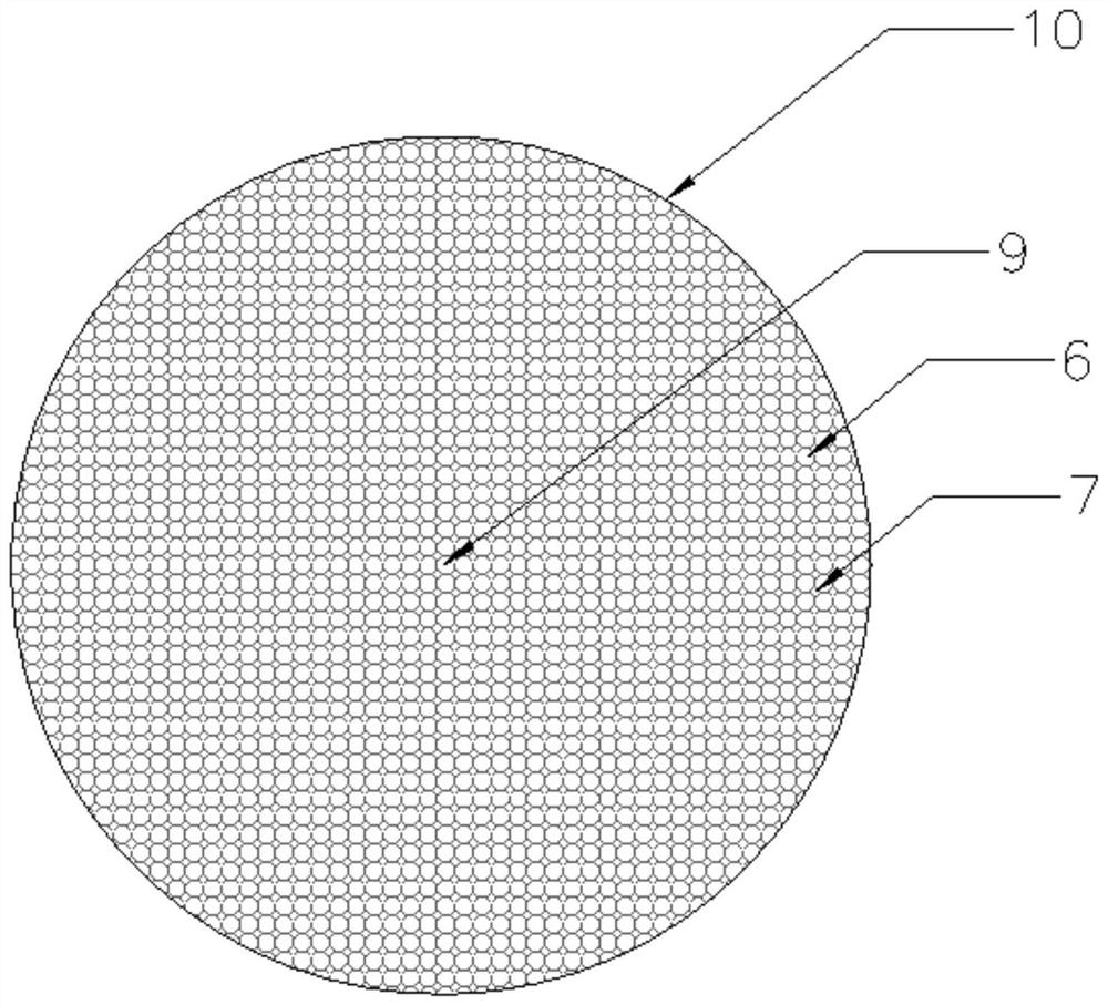 Needle curtain screwdriver