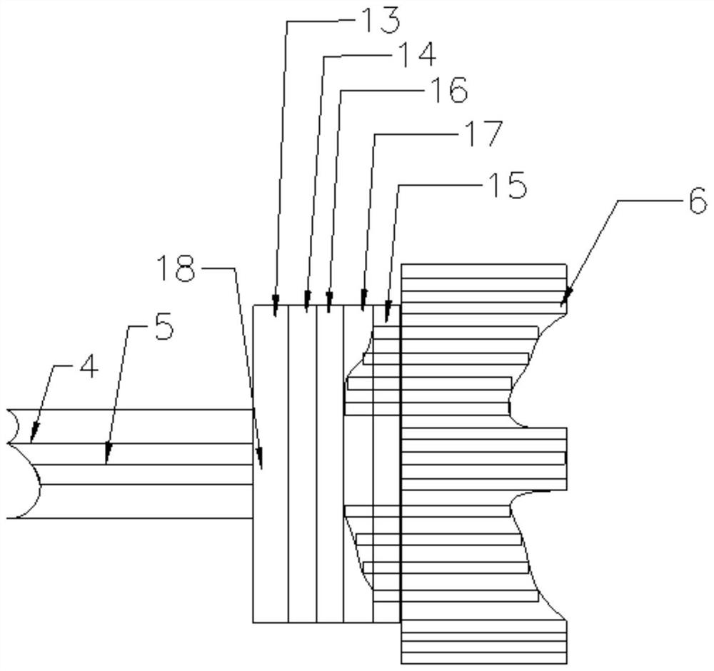 Needle curtain screwdriver