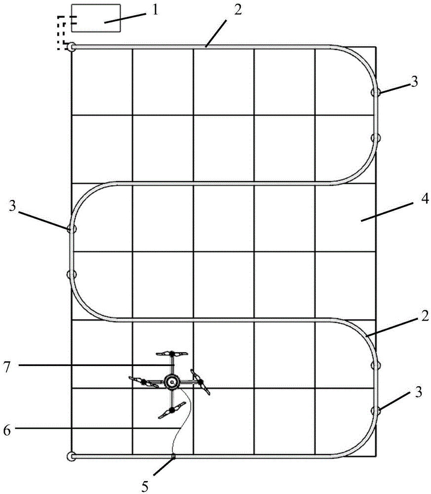 A long-endurance multi-rotor UAV agricultural plant protection method