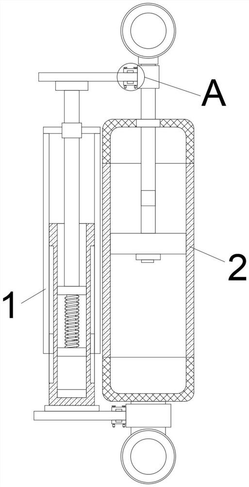 Automobile active suspension system