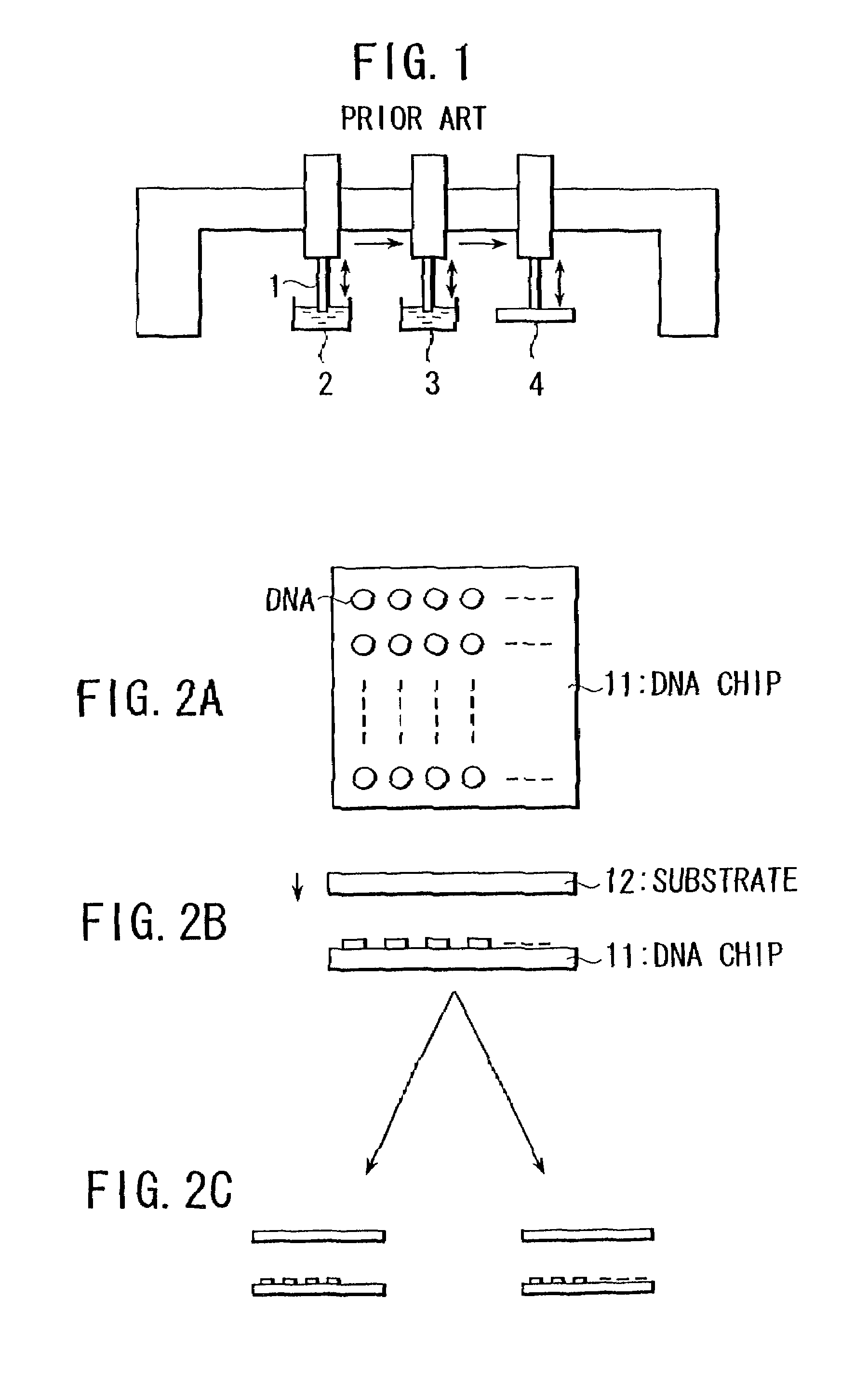 Method and apparatus for producing biochips