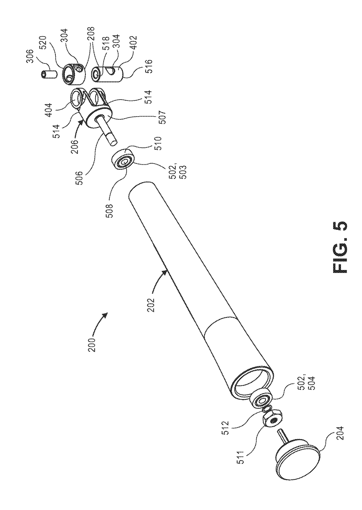 Jump rope handle having rope hinge