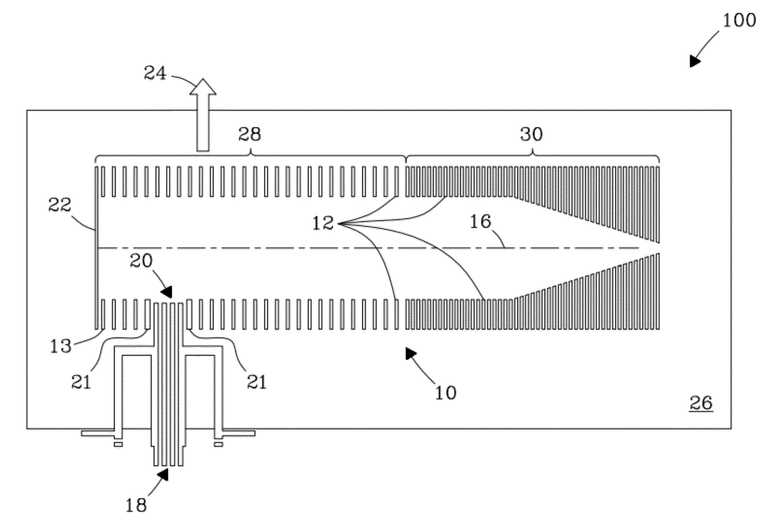 Orthogonal ion injection apparatus and process