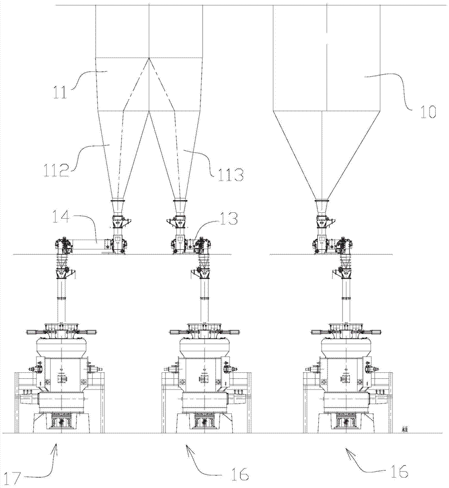 Pulverizing system and capacity expansion method of thermal power plant