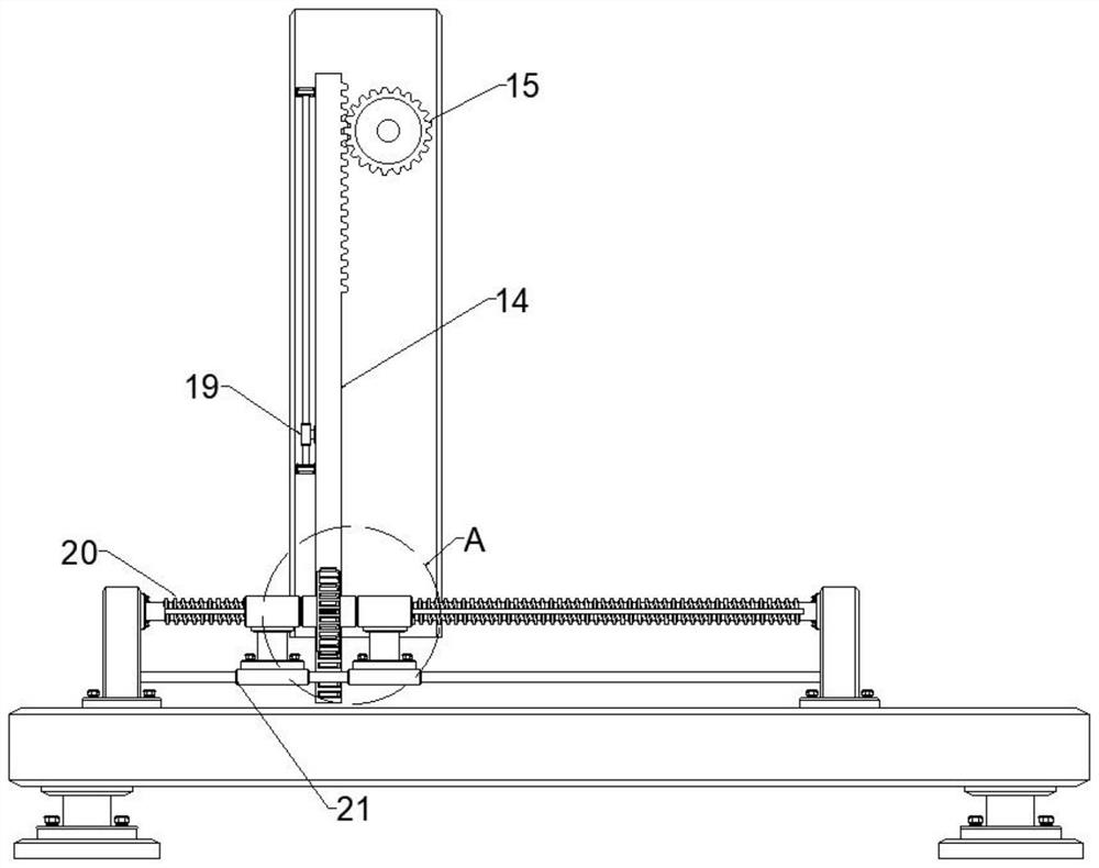 An automatic walking mechanism and a steel plate surface derusting device