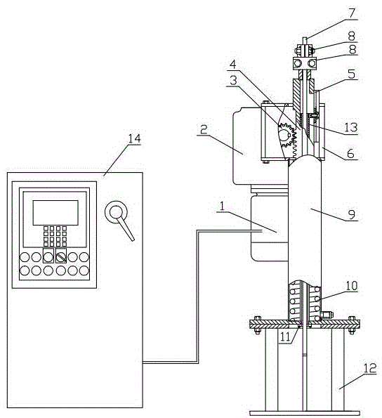 A motor reciprocating drive linear pumping machine
