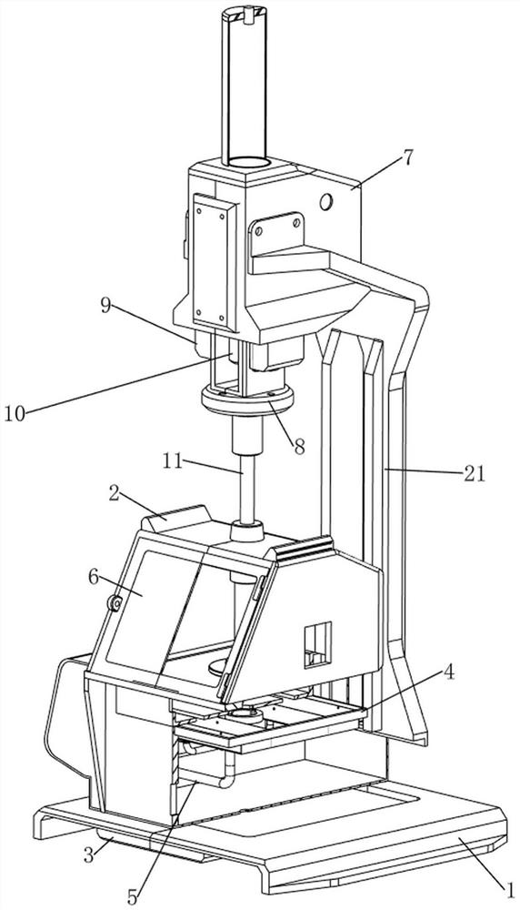 Preliminary outer surface layer grinding treatment equipment for lens processing