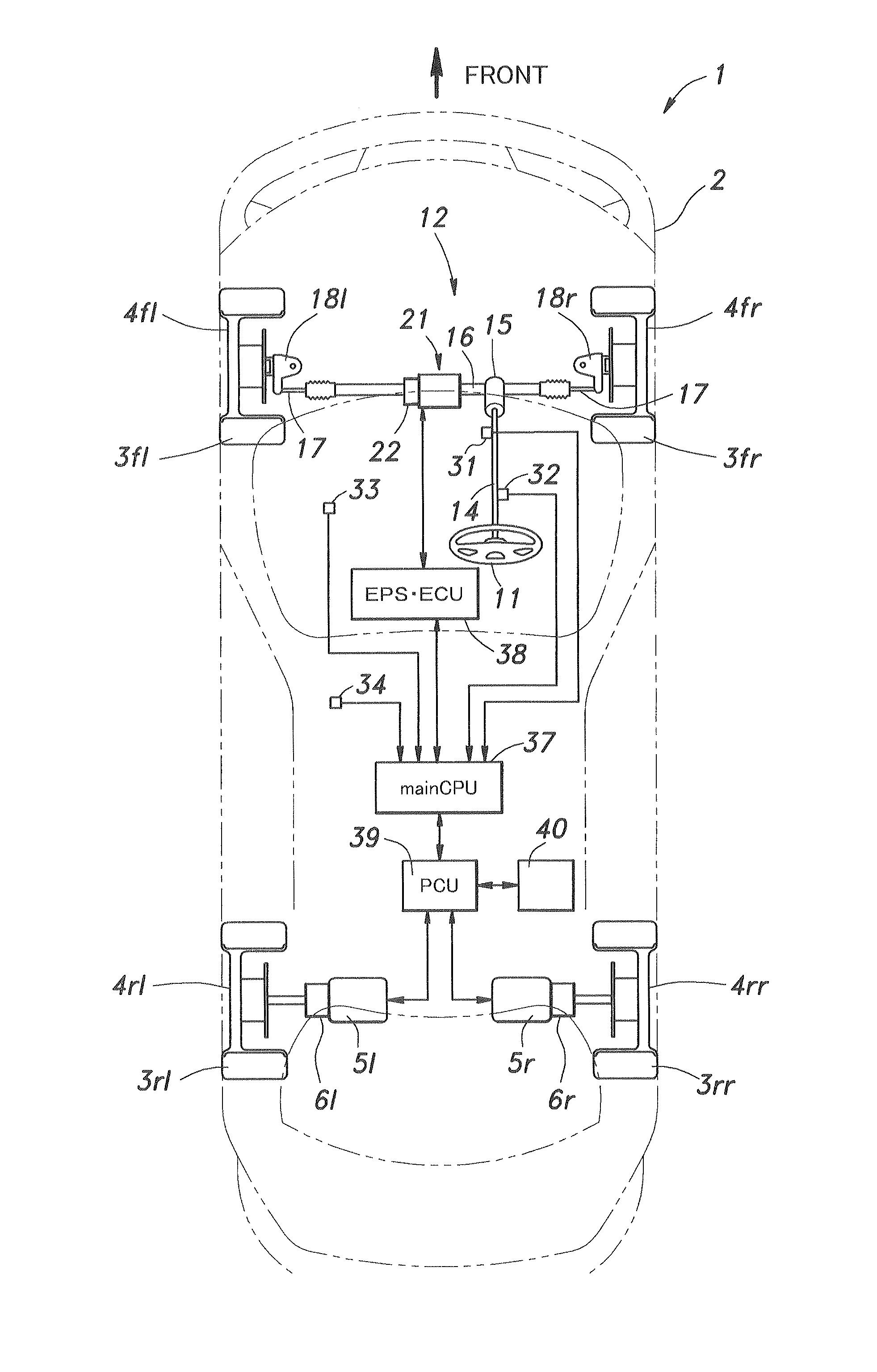 Vehicle steering system