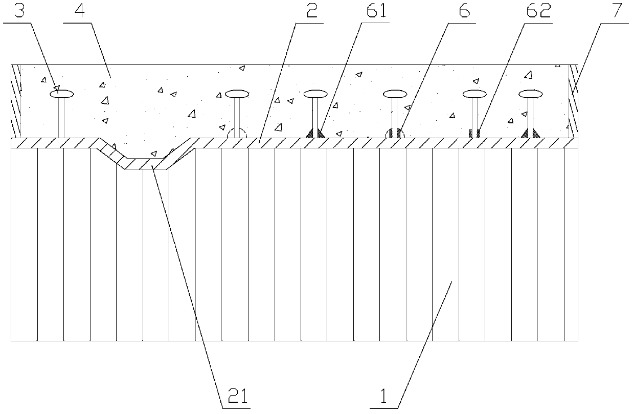 Corrugated steel web post-welding contraction pre-stress combined structure construction process