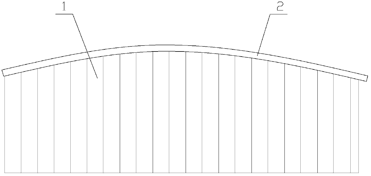 Corrugated steel web post-welding contraction pre-stress combined structure construction process