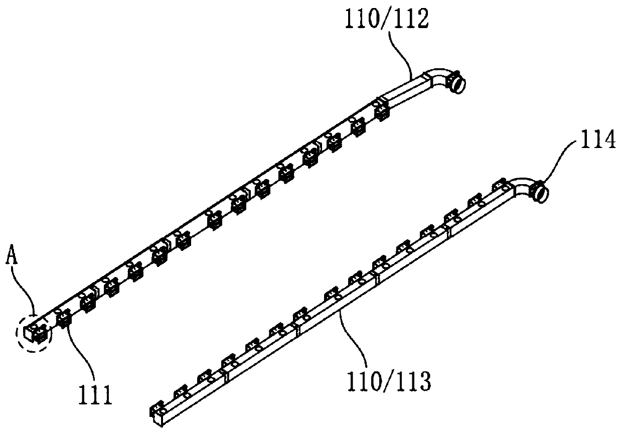 Ventilation and dust removal method and system for large-format laser cutting machine tool