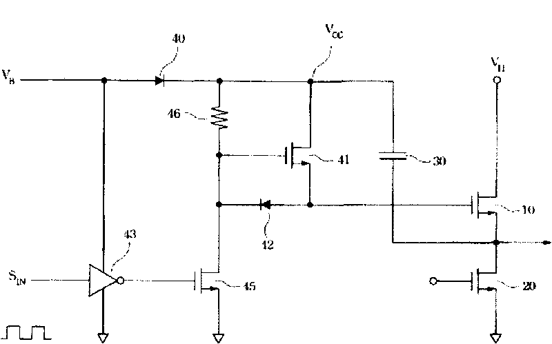High-voltage side driving circuit